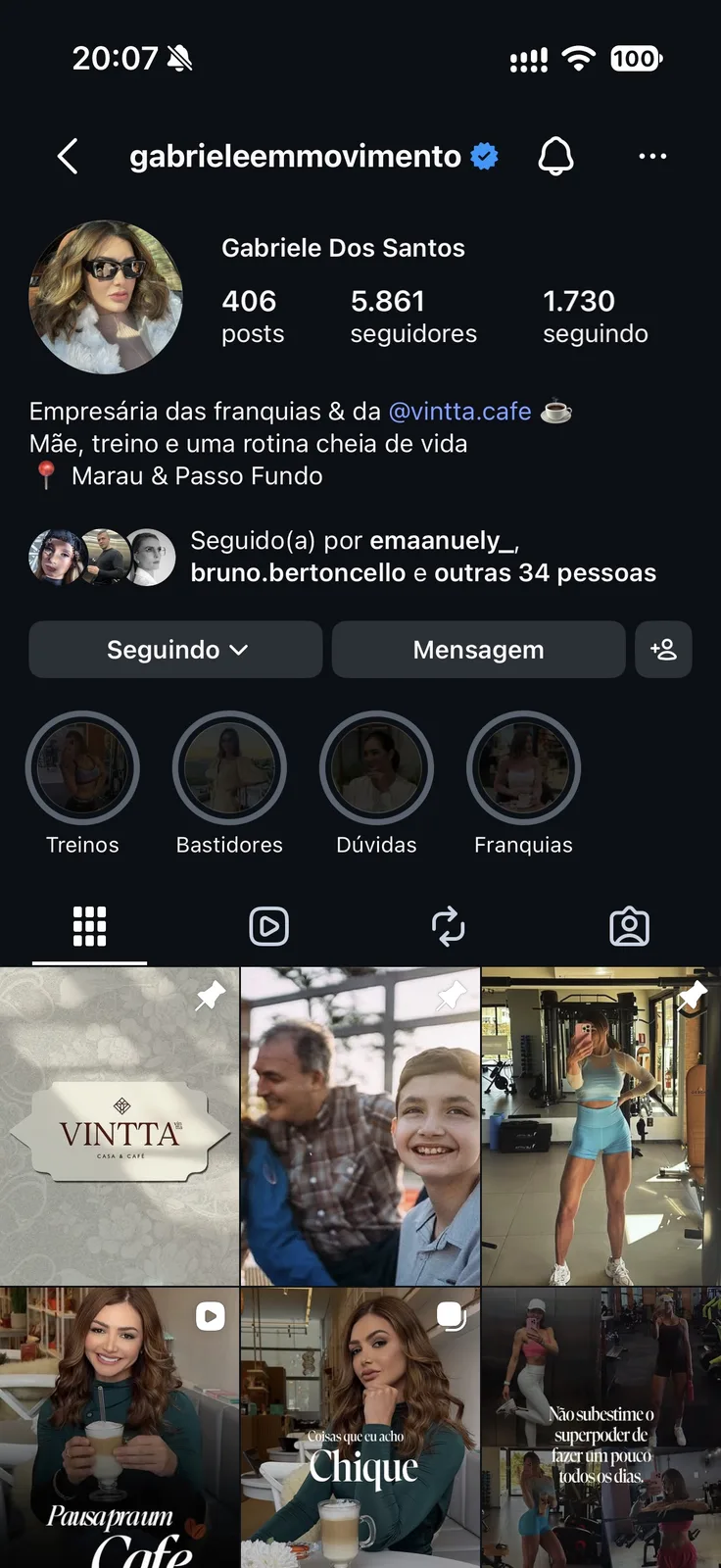 Gabriele em Movimento