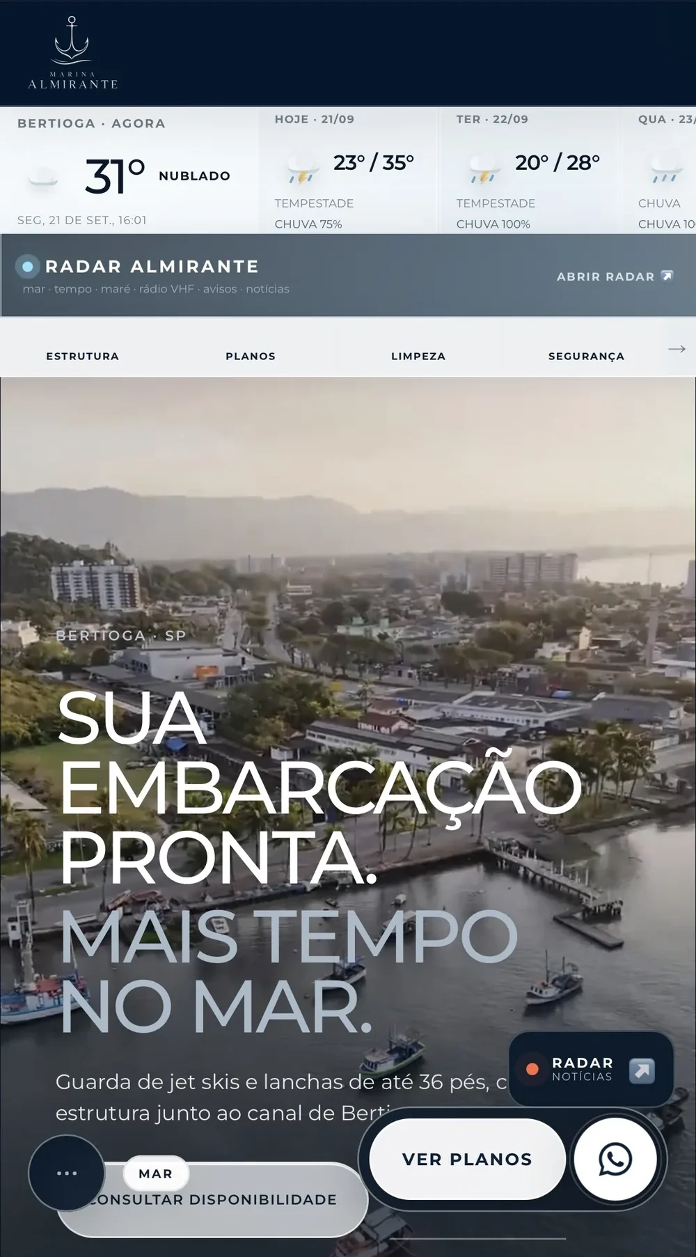 Site Marina Almirante